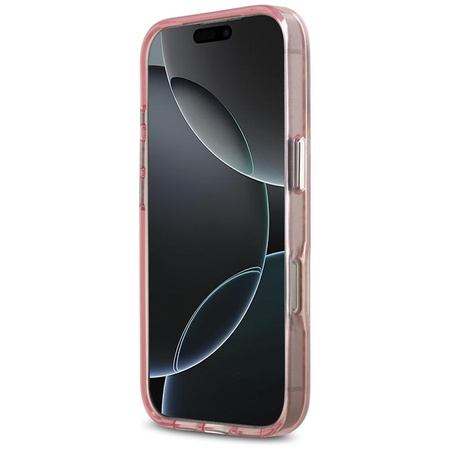 Karl Lagerfeld IML Choupette Head Logo MagSafe - Etui iPhone 17 Pro (różowy)