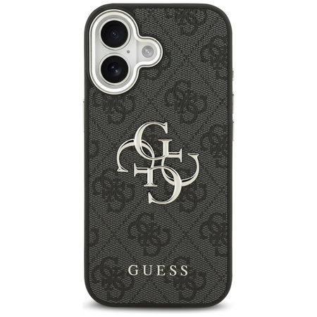 Guess 4G Big 4G Classic Logo - Etui iPhone 17 (czarny / srebrny)