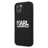 Karl Lagerfeld Silicone Stack Logo - Etui iPhone 13 (czarny)