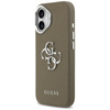 Guess Grained Big 4G Classic Logo - Etui iPhone 17 (brązowy)