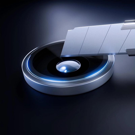 3mk Lens Protection Pro - Szkło na obiektyw aparatu iPhone Air (Silver)