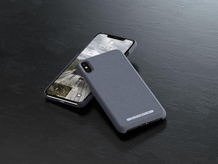 Nordic Elements Original Idun - Materiałowe etui iPhone Xs Max (Mid Grey)