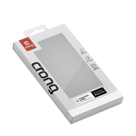 Crong Clear MAG Cover - Etui MagSafe iPhone 17 Pro (przezroczysty)