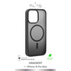 PURO GRADIENT MAG - Etui iPhone 15 Pro MagSafe (Black)