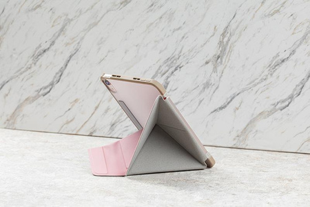 Moshi VersaCover - Etui origami iPad mini 6 (2021) z ładowaniem Apple Pencil (Sakura Pink)
