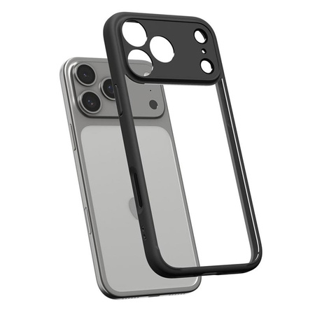 Spigen Ultra Hybrid - Etui do iPhone 17 Pro Max (Matte Black)