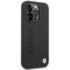 BMW Silicone Signature Logo Magsafe - Etui iPhone 14 Pro Max (czarny)