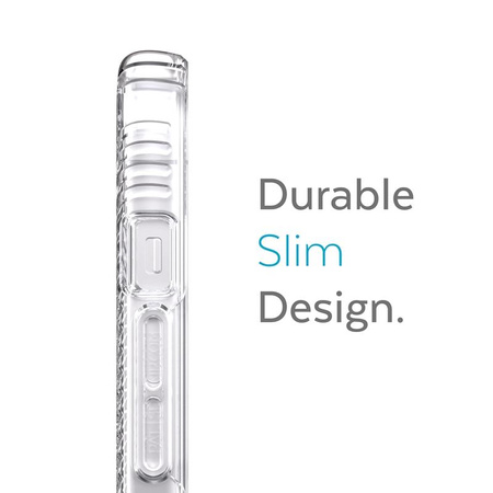 Speck Presidio Perfect-Clear with Grips - Etui iPhone 13 z powłoką MICROBAN (Clear)