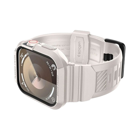 Spigen Rugged Armor Pro - Pasek z obudową do Apple Watch 4/5/6/7/8/9/SE 44/45 mm (Dune Beige)