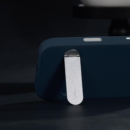 Moshi Kameleon MagSafe - Etui iPhone 17 Pro z funkcją podstawki (Dusk Blue)