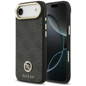 Guess 4G Strass Logo MagSafe - Etui iPhone Air (czarny)