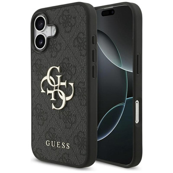 Guess 4G Big Logo - Etui iPhone 17 (czarny)