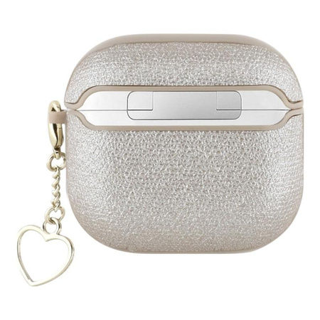 Guess Metallic Script Charm - Etui AirPods 4 (złoty)