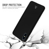 Crong Smooth Skin - Etui iPhone Xs / X (czarny)
