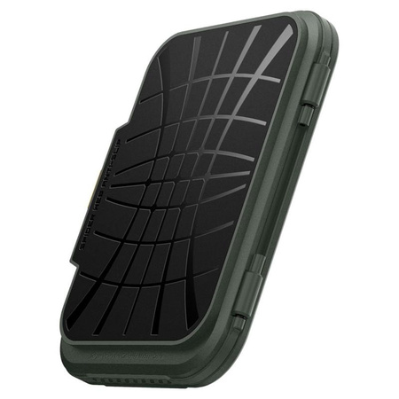 Spigen Lock Fit MagSafe - Portfel magnetyczny (Military Green)