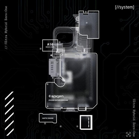 Spigen Ultra Hybrid Mag MagSafe - Etui do iPhone 13 Pro (Zero One)