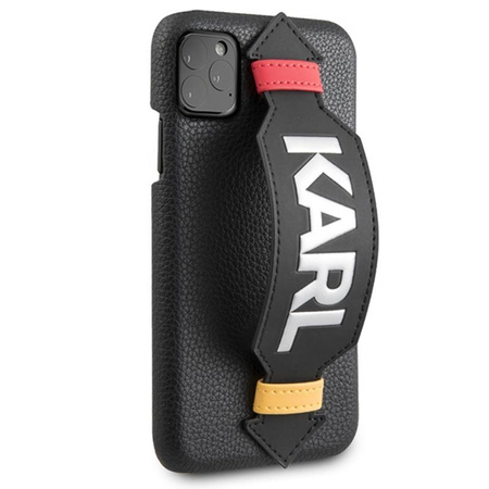 Karl Lagerfeld Case Strap - Etui iPhone 11 Pro (czarny)