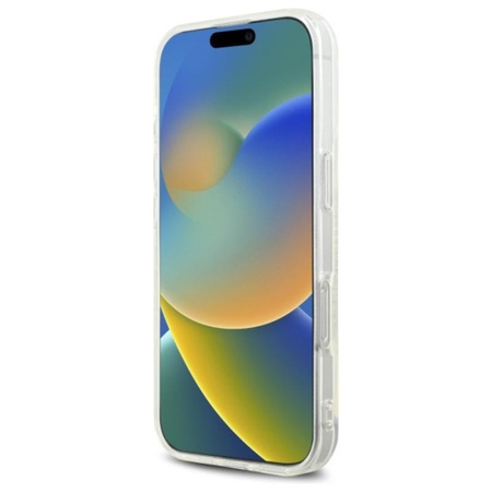 Karl Lagerfeld IML Rhinestones Karl Head - Etui do iPhone 16 Pro (przezroczysty)