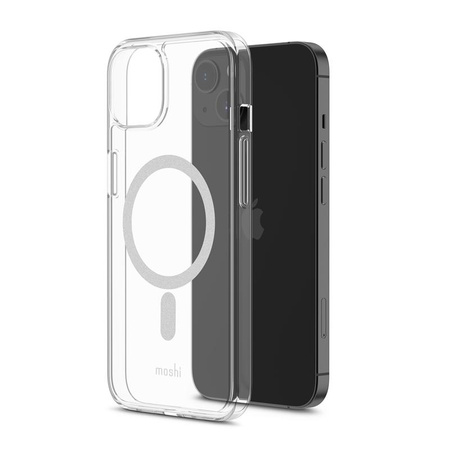 Moshi Arx Clear Slim Hardshell Case - Etui iPhone 13 MagSafe (Crystal Clear)