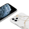Crong Marble Case – Etui iPhone 11 Pro (biały)