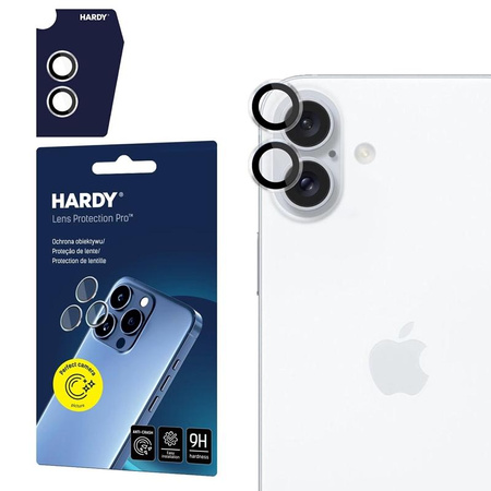 3mk HARDY Lens Protection Pro - Szkło na obiektyw aparatu iPhone 17 (Transparent)