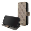 Guess Booktype 4G Charms Collection - Etui iPhone 11 z kieszeniami na karty (brązowy)
