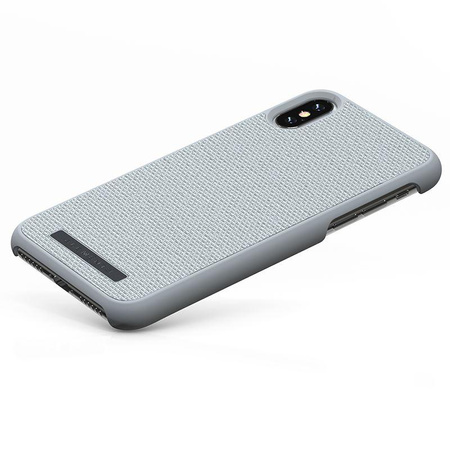 Nordic Elements Original Idun - Materiałowe etui iPhone Xs / X (Light Grey)