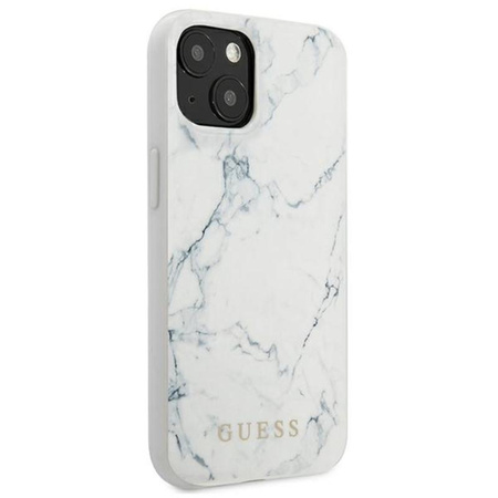 Guess Marble - Etui iPhone 13 mini (biały)
