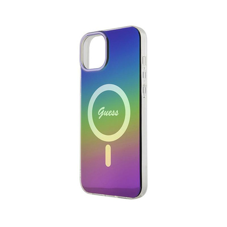 Guess IML Iridescent MagSafe - Etui iPhone 15 (kolorowy)