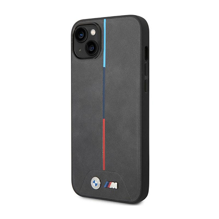 BMW Quilted Tricolor - Etui iPhone 14 (szary)
