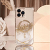 Case-Mate Karat MagSafe - Etui iPhone 14 Pro Max zdobione złotem (Marble)