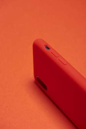 PURO ICON Cover - Etui iPhone Xs / X (czerwony)