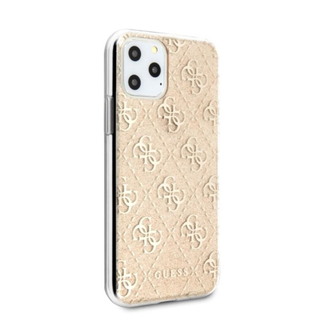 Guess 4G Glitter - Etui iPhone 11 Pro (Gold)