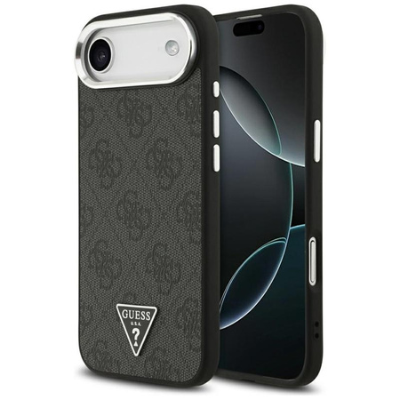 Guess 4G Triangle Logo MagSafe - Etui iPhone Air (czarny)