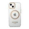 Guess Metal Outline Magsafe - Etui iPhone 14 Plus (przezroczysty)