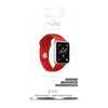 PURO ICON - Elastyczny pasek sportowy do Apple Watch 42/44/45 mm (S/M & M/L) (czerwony)
