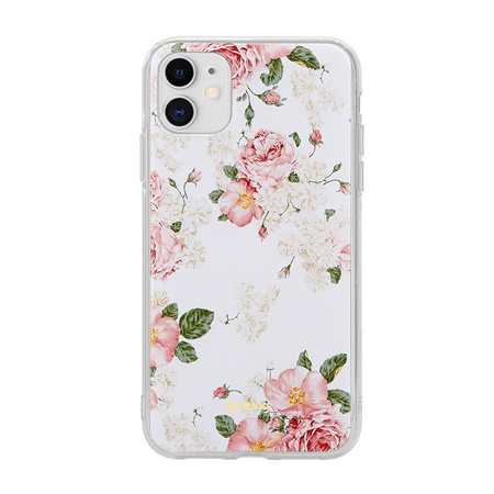 Crong Flower Case – Etui iPhone 11 (wzór 02)