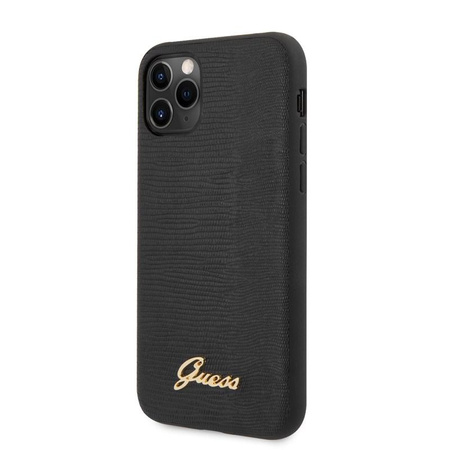 Guess Lizard Case - Etui iPhone 11 Pro (Black)