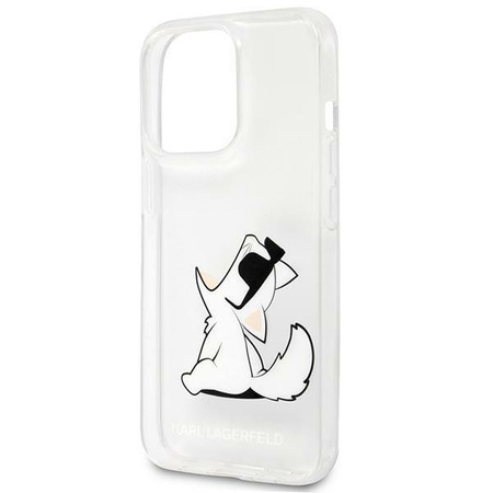 Karl Lagerfeld Choupette Fun Sunglasses - Etui iPhone 14 Pro Max (przezroczysty)