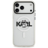 Karl Lagerfeld IML Choupette Sketch Logo MagSafe - Etui iPhone 17 Pro (przezroczysty)