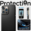 Spigen Liquid Air - Etui do iPhone 14 Pro (Czarny)