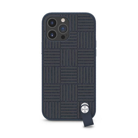 Moshi Altra - Etui z odpinaną smyczką iPhone 13 Pro Max (antybakteryjne NanoShield™) (Blue)