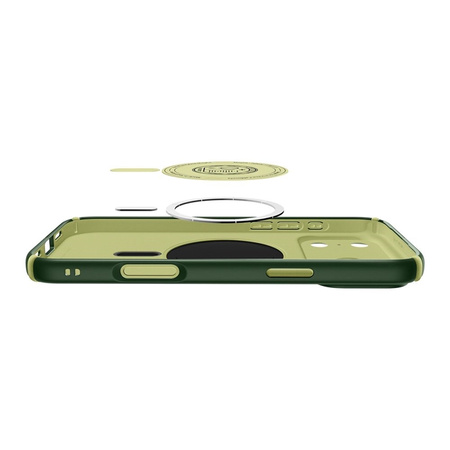 Spigen Nano Pop Hybrid Mag MagSafe - Etui do iPhone 17 Pro Max (Avo Green)