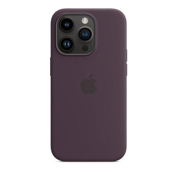 Apple Silicone Case - Silikonowe etui z MagSafe do iPhone 14 Pro (jagodowy)