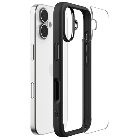Spigen Ultra Hybrid - Etui do iPhone 17 (Matte Black)