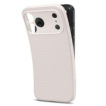 Spigen Liquid Air - Etui do iPhone 17 Pro Max (Natural Titanium)