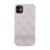 Guess 4G Printed Stripe - Etui iPhone 11 / iPhone XR (różowy)