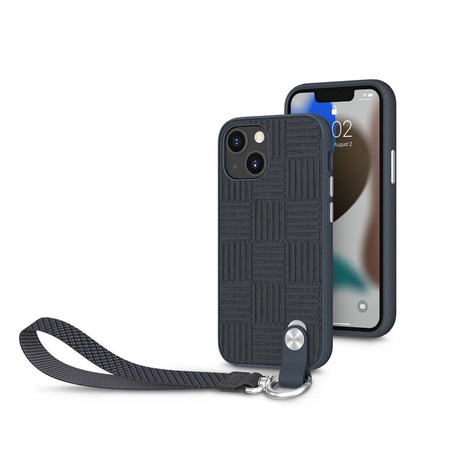 Moshi Altra - Etui z odpinaną smyczką iPhone 13 mini (antybakteryjne NanoShield™) (Blue)
