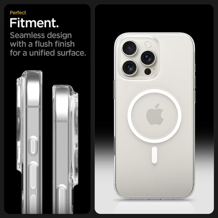Spigen Thin Fit T Mag MagSafe - Etui do iPhone 16 Pro Max (Clear / White)