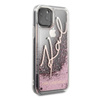 Karl Lagerfeld Signature Glitter Case - Etui iPhone 11 Pro (Rose Gold)